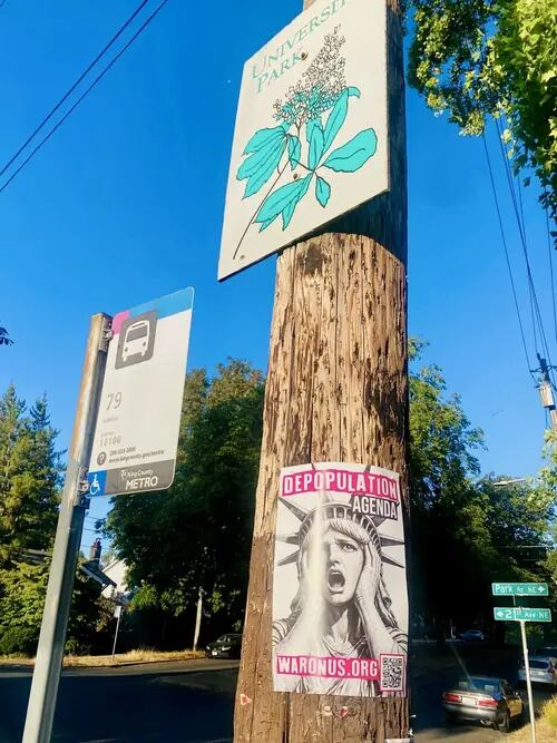 Seattle poster campaign photo