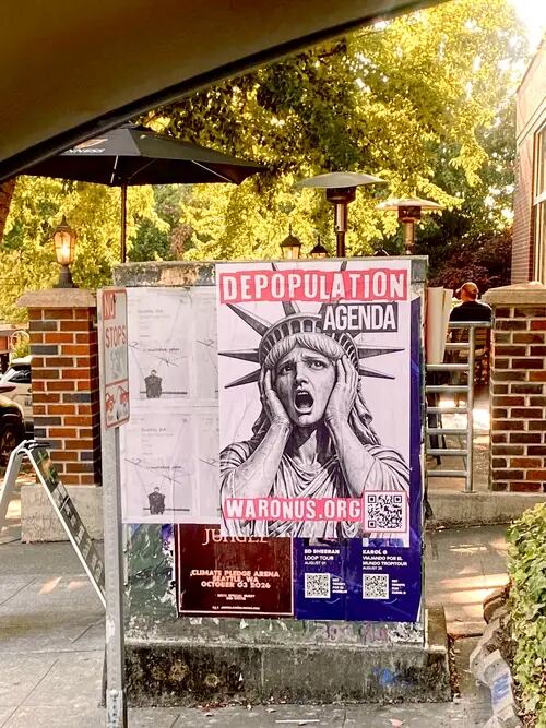 Seattle poster campaign photo