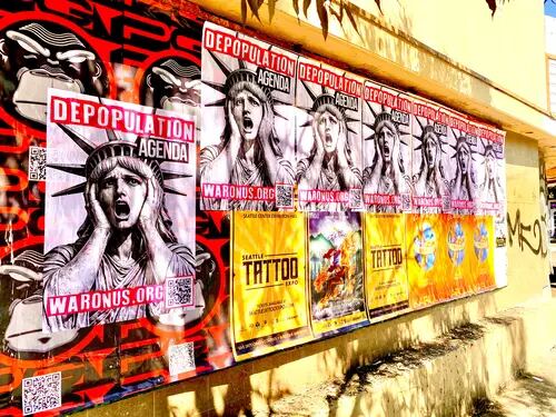 Seattle poster campaign photo