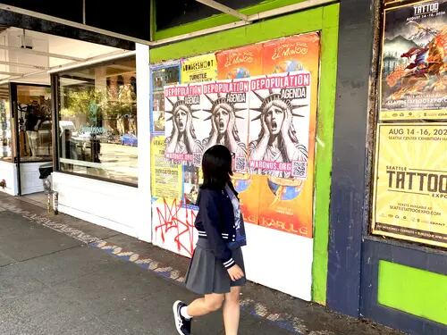 Seattle poster campaign photo