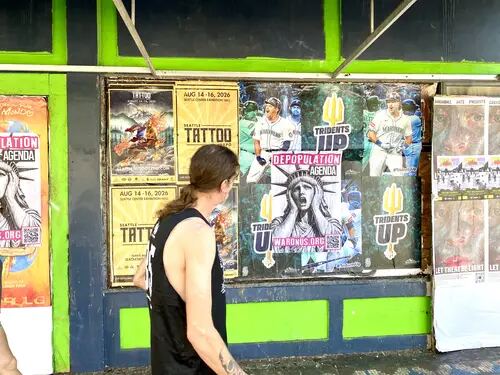 Seattle poster campaign photo