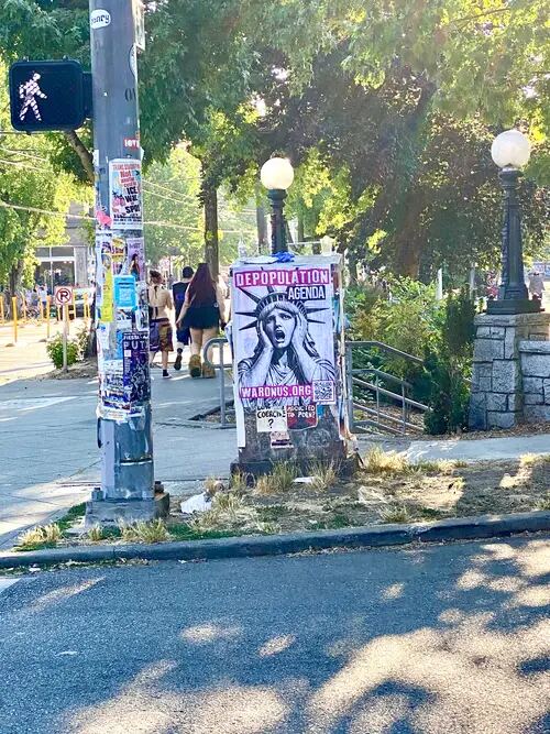 Seattle poster campaign photo
