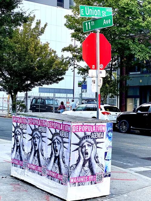 Seattle poster campaign photo