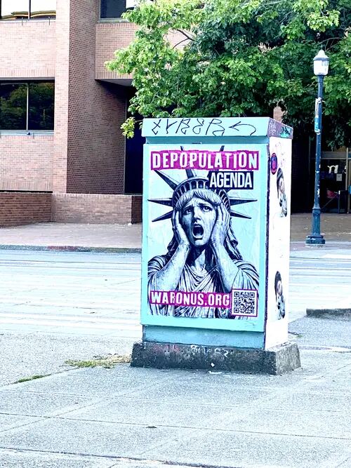 Seattle poster campaign photo