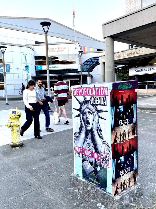 Seattle poster campaign photo