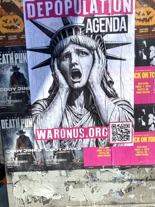 Seattle poster campaign photo