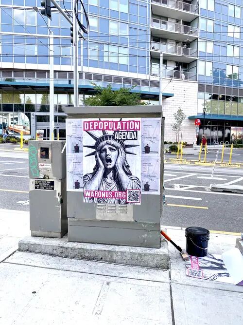 Seattle poster campaign photo