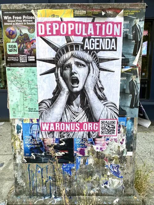 Seattle poster campaign photo