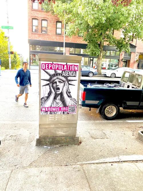 Seattle poster campaign photo