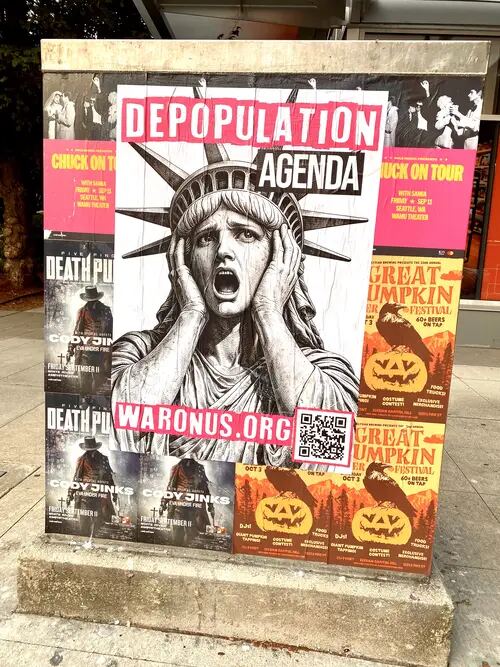 Seattle poster campaign photo