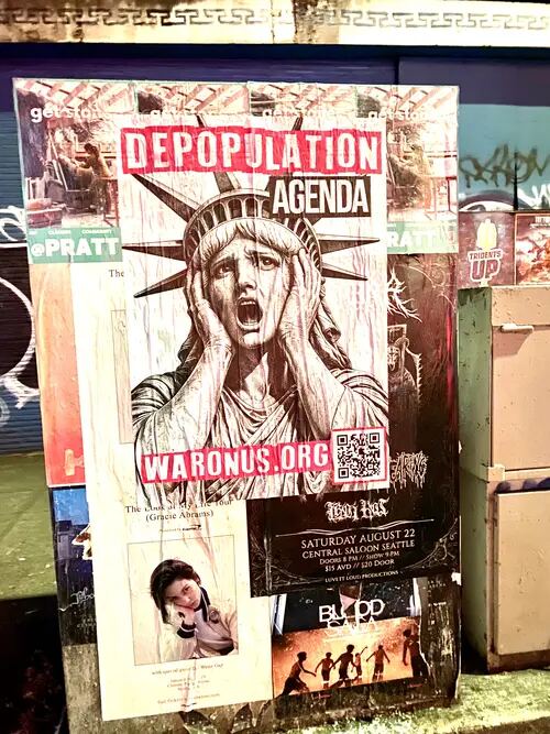 Seattle poster campaign photo