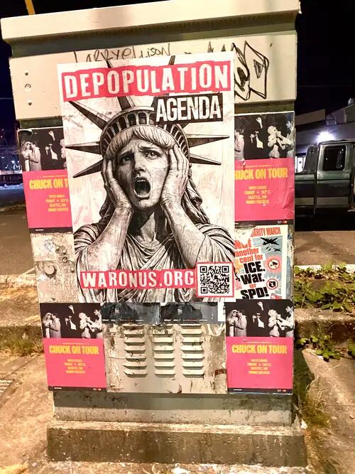 Seattle poster campaign photo