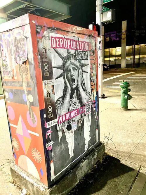 Seattle poster campaign photo