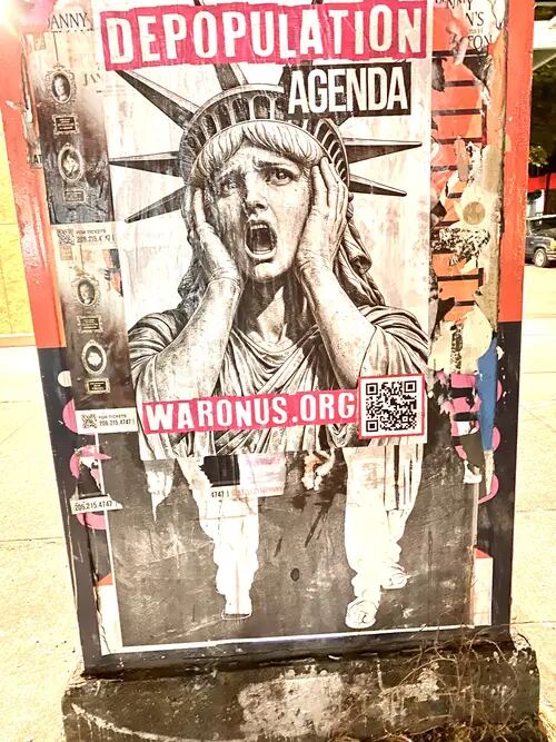 Seattle poster campaign photo