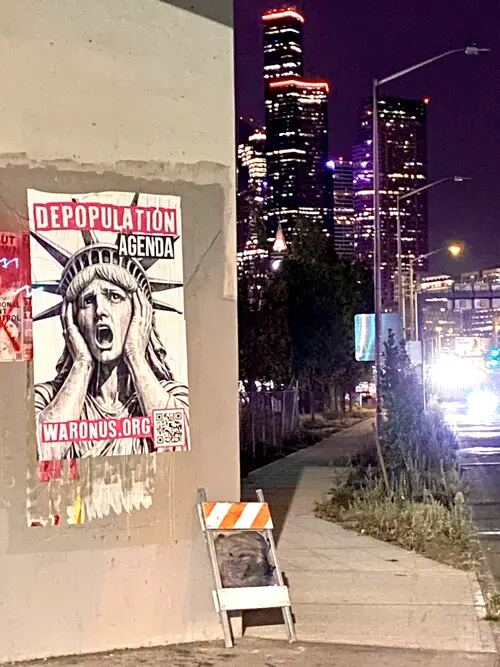 Seattle poster campaign photo