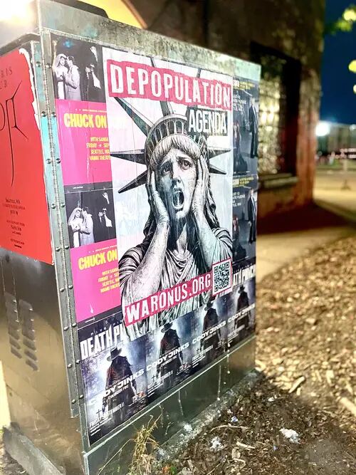 Seattle poster campaign photo