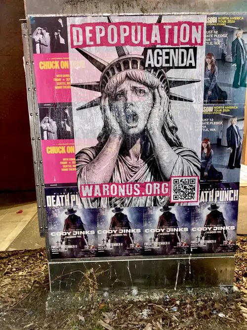 Seattle poster campaign photo