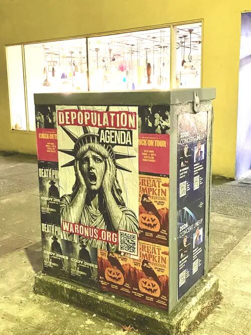 Seattle poster campaign photo