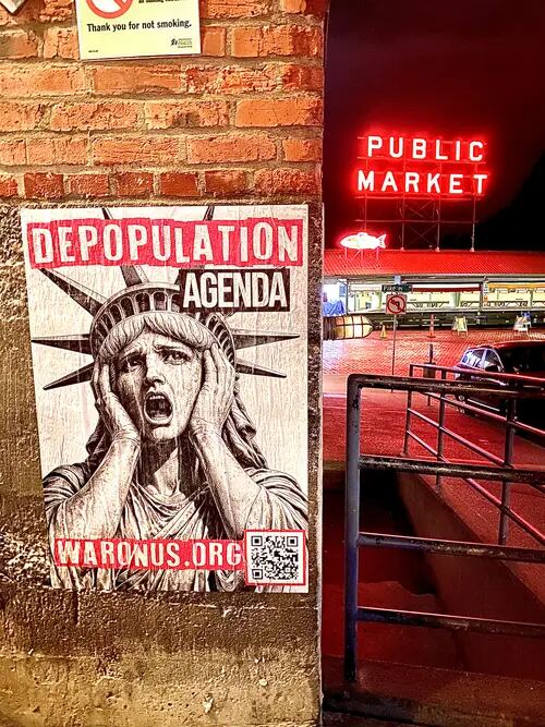 Seattle poster campaign photo