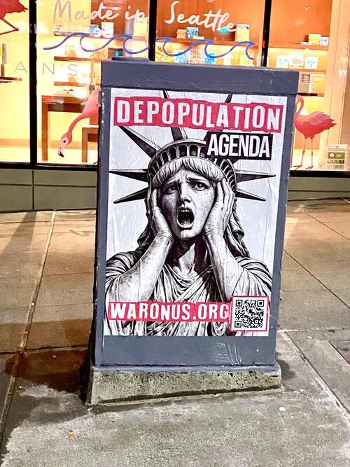 Seattle poster campaign photo