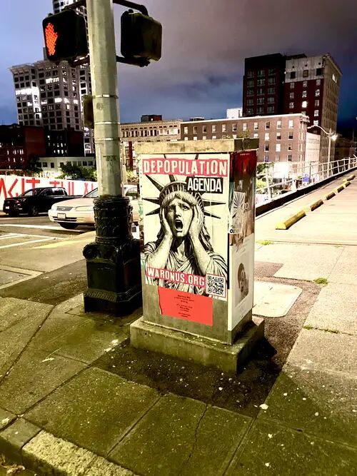 Seattle poster campaign photo