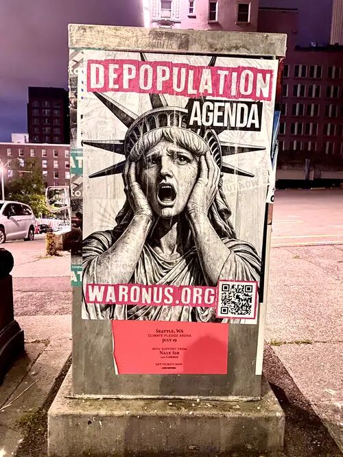 Seattle poster campaign photo