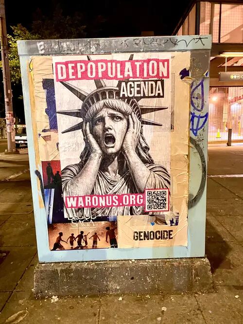 Seattle poster campaign photo