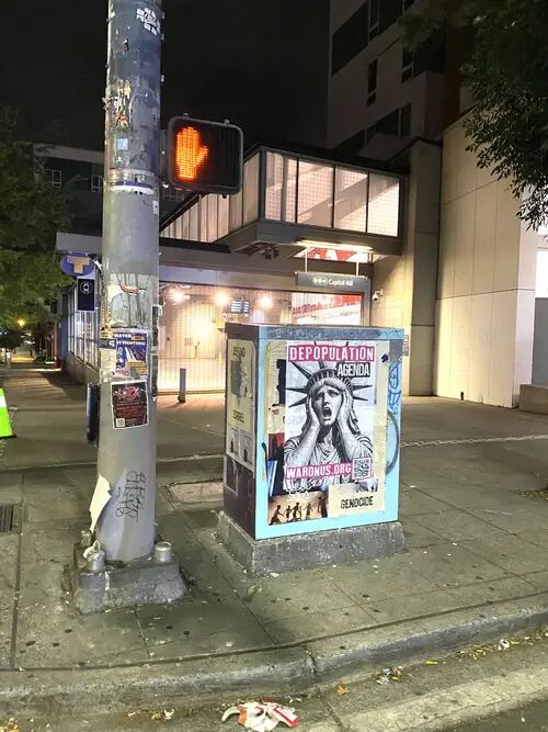 Seattle poster campaign photo