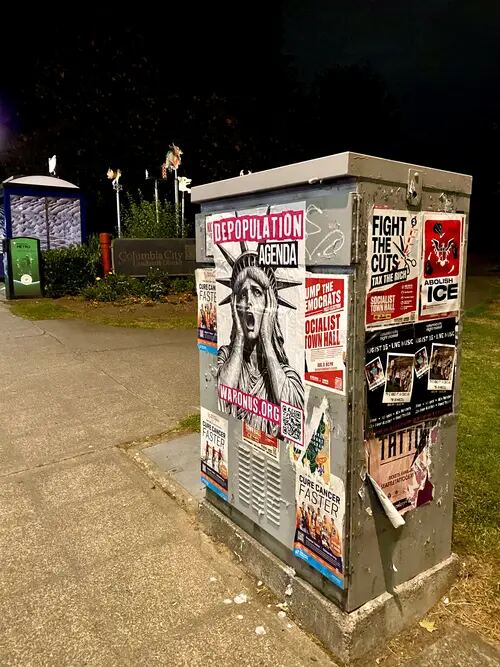 Seattle poster campaign photo