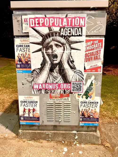 Seattle poster campaign photo