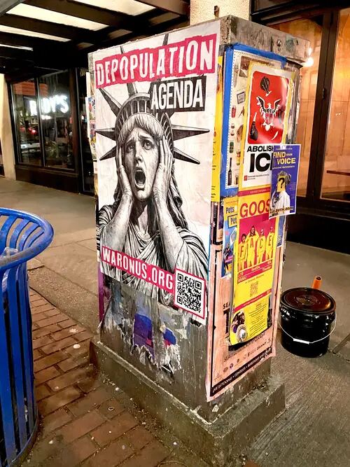 Seattle poster campaign photo
