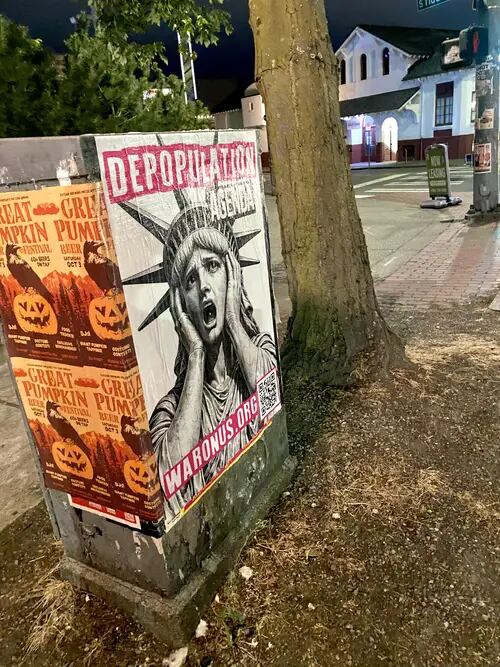 Seattle poster campaign photo