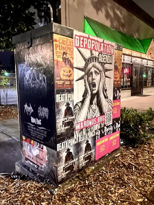 Seattle poster campaign photo