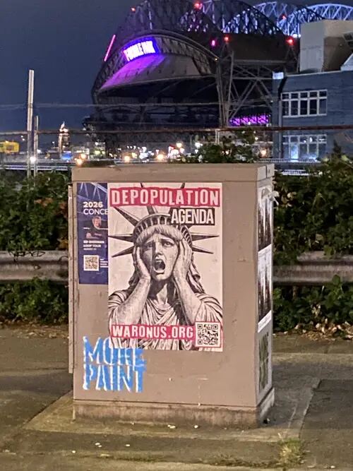 Seattle poster campaign photo