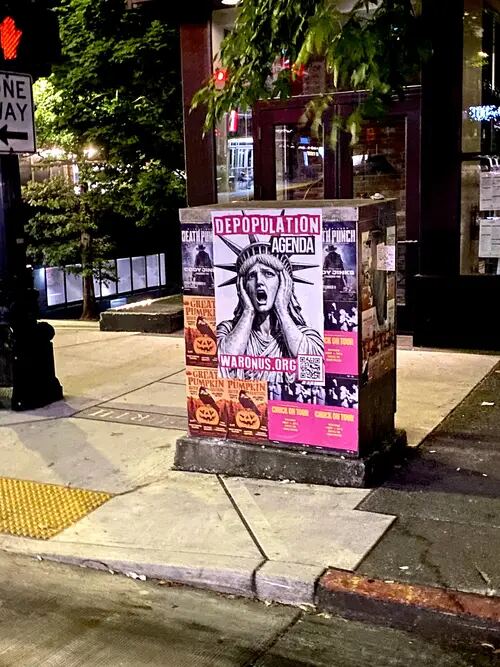 Seattle poster campaign photo