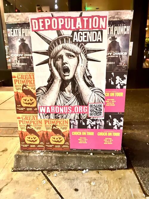 Seattle poster campaign photo