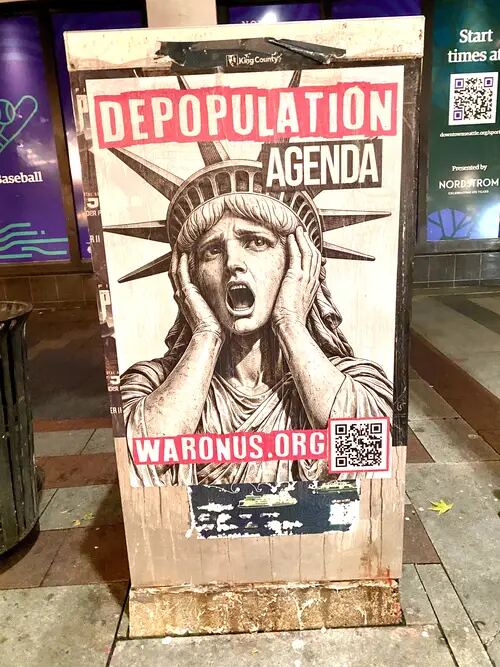 Seattle poster campaign photo