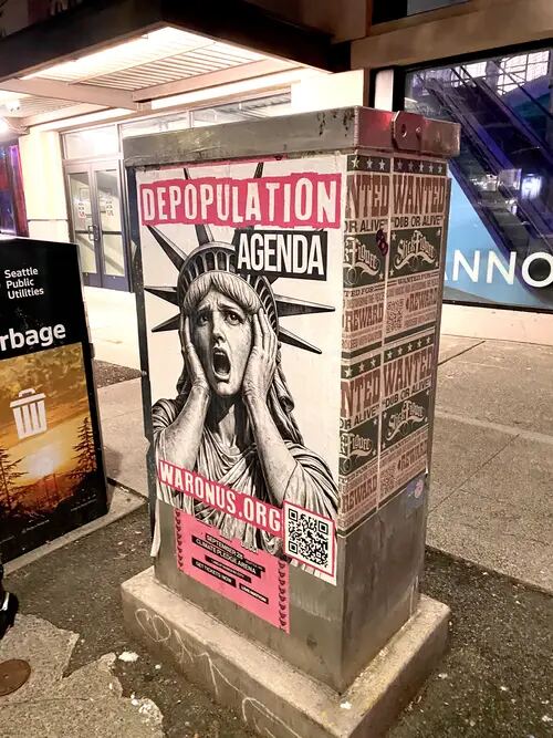 Seattle poster campaign photo
