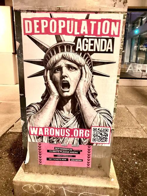 Seattle poster campaign photo