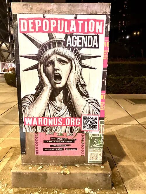 Seattle poster campaign photo