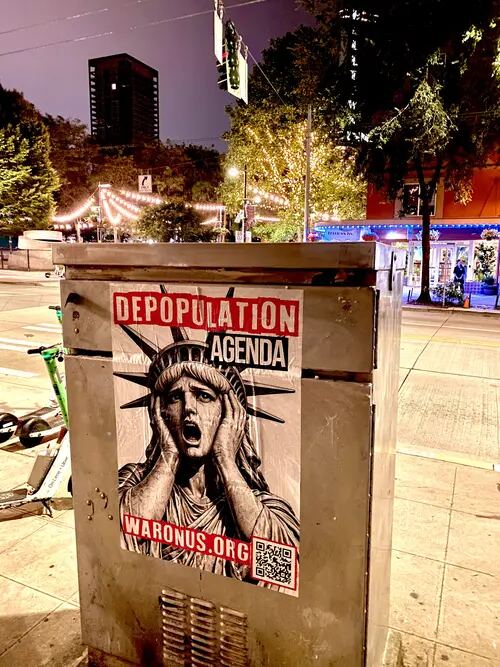 Seattle poster campaign photo