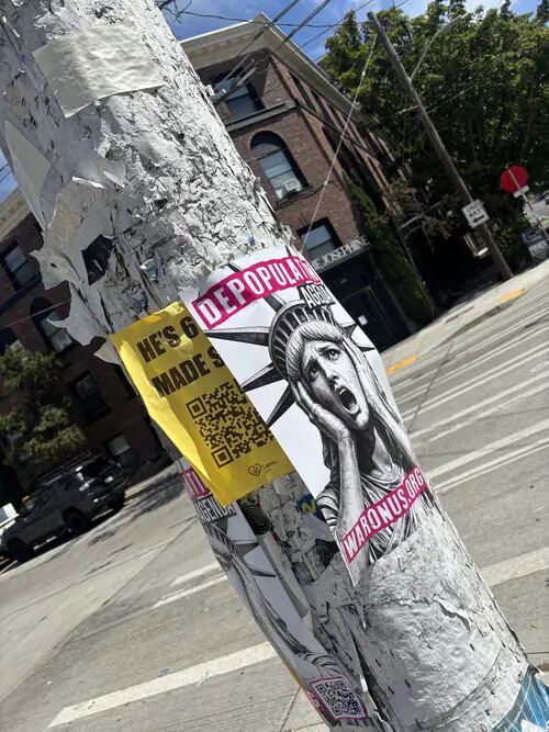 Seattle poster campaign photo