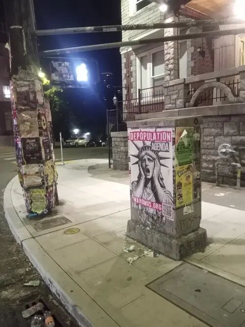 Seattle poster campaign photo