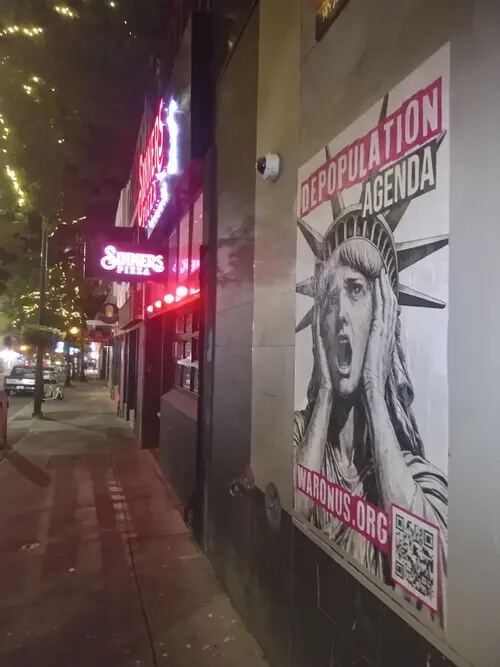 Seattle poster campaign photo